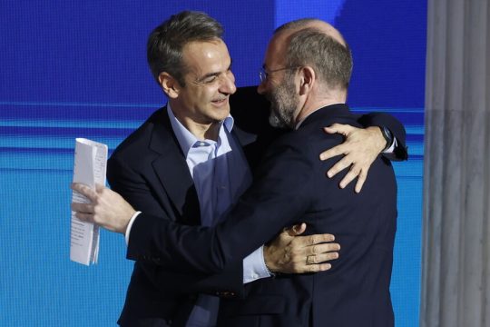 kyriakos - manfred weber